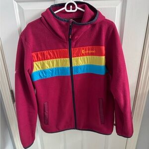 Cotopaxi Adult Unisex Colorful Fleece Hoodie